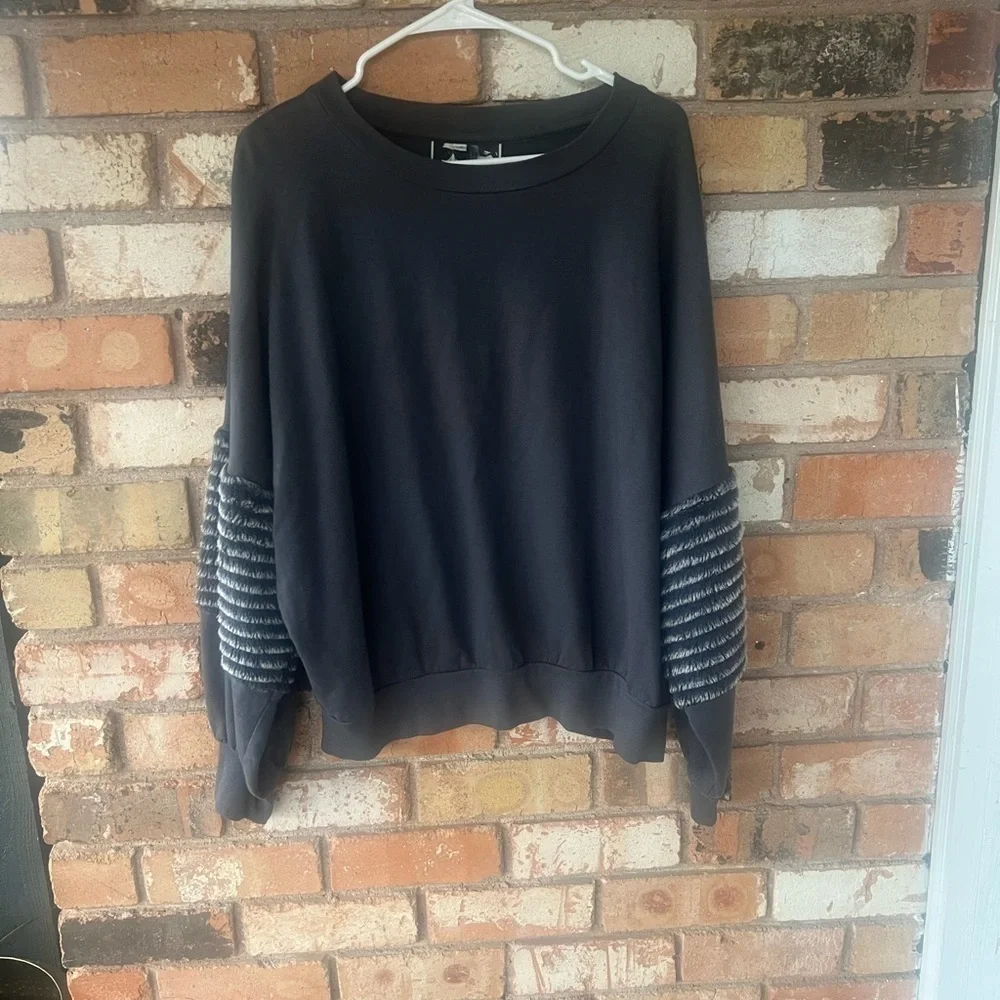 Young Fabulous & Broke Bella Faux Fur Sweatshirt_5
